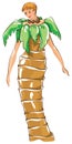 Carnival costumes - palm tree