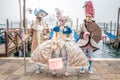 Carnival costumes trio