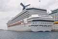 Carnival Cruise Line`s ship Carnival Liberty Royalty Free Stock Photo