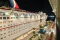 Carnival Cruise Ship at Night