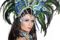 Carnival dancer Royalty Free Stock Photo