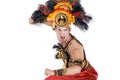 Carnival dancer Royalty Free Stock Photo