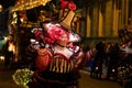 Carnival Dancer at night, Aalst Mardi Gras