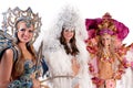 Carnival dancers Royalty Free Stock Photo