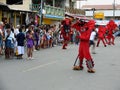 Carnival devils in Bocas del Toro