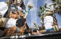 Carnival drummer, Spain Royalty Free Stock Photo