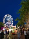 Carnival with Ferris wheel