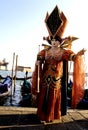 Carnival figure- Italy Royalty Free Stock Photo