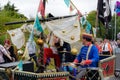 Carnival of the giants festival parade in Telford Shropshire