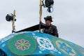 Carnival of the giants festival parade in Telford Shropshire