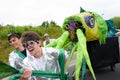 Carnival of the giants festival parade in Telford Shropshire Royalty Free Stock Photo