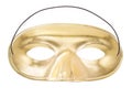 Carnival golden mask Royalty Free Stock Photo