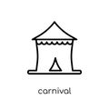 Carnival icon from Circus collection.