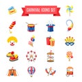 Carnival Icons Set