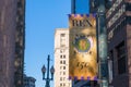 Carnival Krewe of Rex Banner in Downtown New Orleans