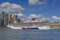 Carnival Legend Cruise Ship Sydney Royalty Free Stock Photo