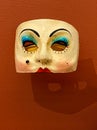 Carnival Mask with shadow Royalty Free Stock Photo