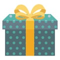 gift, present Vector Icon which can easily modify or edit Royalty Free Stock Photo