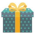 gift, present Vector Icon which can easily modify or edit Royalty Free Stock Photo