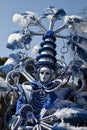 Carnival Masked Figure Royalty Free Stock Photo