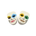 Carnival masks concept Royalty Free Stock Photo