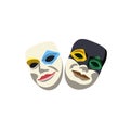 Carnival masks concept Royalty Free Stock Photo