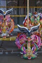 Carnival masks in Oruro, Bolivia
