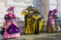 Carnival masks in Venice. The Carnival of Venice is a annual festival held in Venice, Italy. The festival is word famous for its e
