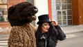 BRNO, CZECH REPUBLIC, FEBRUARY 29, 2020: Carnival Masopust celebration masks parade witch hag or crone festival of gypsies,