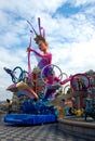 Carnival of Nice on February 21, 2012, France Royalty Free Stock Photo