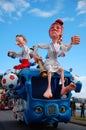 Carnival of Nice on February 21, 2012, France Royalty Free Stock Photo