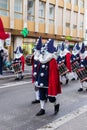 Carnival parade of Basel. The Carnival of Basel is the biggest carnival in Switzerland