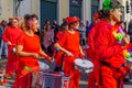 Carnival parade, in Cantu, Lombardy