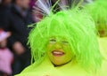 Carnival parade with clown Royalty Free Stock Photo