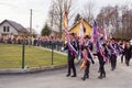 Carnival Parade In Markovci Near Ptuj, Slovenia Royalty Free Stock Photo