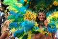 Samba Dancer - Carnival Parade - Bom Dia Brasil. Royalty Free Stock Photo