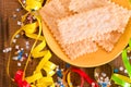 Carnival pastry. Royalty Free Stock Photo