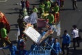 Carnival procession warak ngendog menaymbut ramadan in Semarang