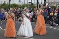 Carnival queen and princesses parade in the Margate Carnival