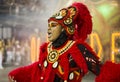 Carnival Samba Dancers on Float Brazil