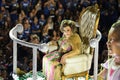 Carnival of samba schools in Rio de Janeiro. Alcione