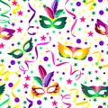 Carnival seamless background