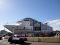 Carnival Spirit Cruiseship in port