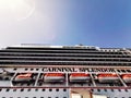 Carnival Splendor Cruise ship Royalty Free Stock Photo