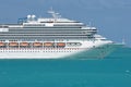 Carnival Splendor cruise ship at sea Royalty Free Stock Photo