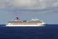 Carnival Splendor stranded at sea Royalty Free Stock Photo