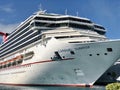 Carnival Sunrise cruise ship docked Royalty Free Stock Photo