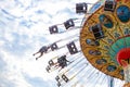 Carnival swing ride Royalty Free Stock Photo