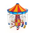 Carnival Swing Ride Royalty Free Stock Photo