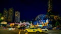 Christmas lighting and decoration along Orchard Road, Singapore. Royalty Free Stock Photo